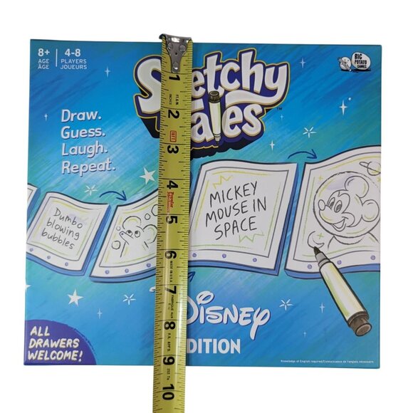 Sketchy Tales Disney Editi Family Game Age 8+ Draw Guess Describe 4+ Players NEW - Picture 8 of 8